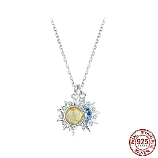 Necklace "Sun and Moon"