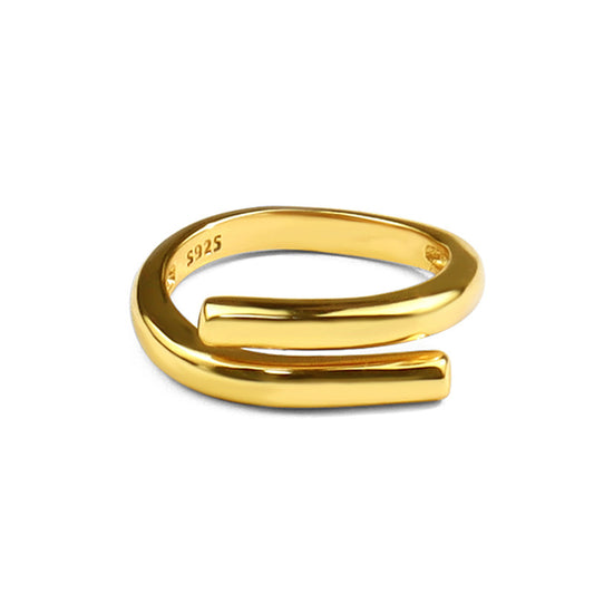 Adjustable irregular ring
